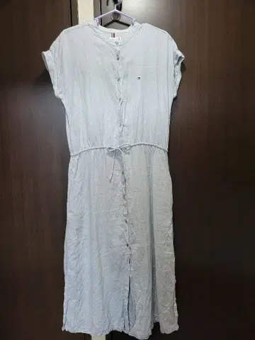 타미힐피거 반팔 셔츠 원피스 EUR34