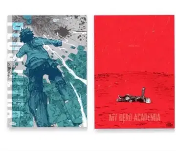 나의 히어로 아카데미아 히로아카전 A2 아트 포스터