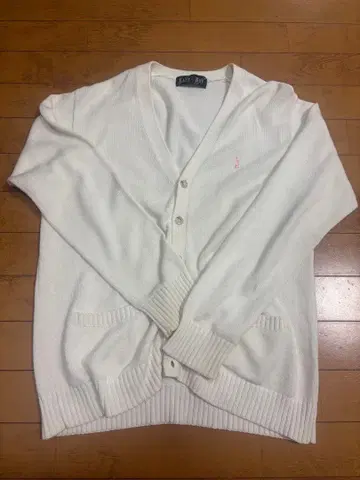 화이트 가디건 EASTBOY 화이트 9호