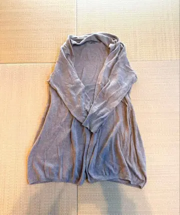 45R 니트 가디건 베이지