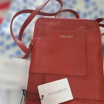 NINA RICCI 레드 숄더백
