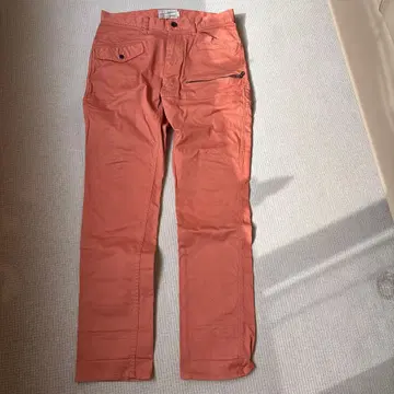 [ 특가 ] AVIREX 슬림핏 오렌지 팬츠 L