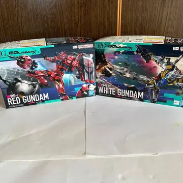 HG 건담 레드 & HG 건담 화이트
