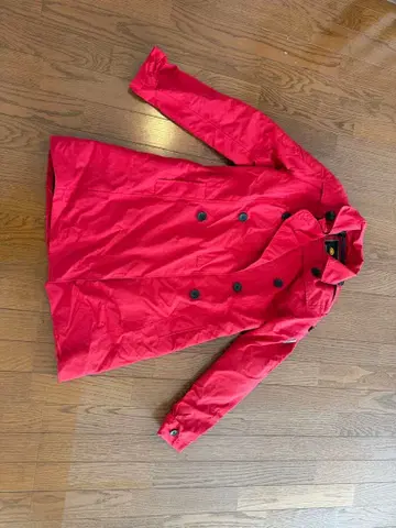 armadillo scooterwear 방수 코트 레드 바이크