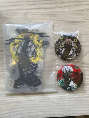 SEGA 럭키 쿠지 도겐안귀 코고사키 진 아크릴 스탠드 캔뱃지