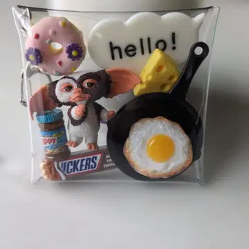 그렘린 숨바꼭질 기즈모 키링 음식 디자인