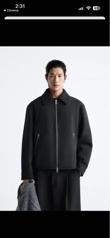 Zara 울 블렌드 자켓 genji님 소개