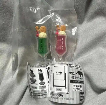 찻집 조메시 미니어처 컬렉션 가챠 크림 소다 멜론 소다