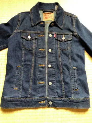 Levi's 다크 블루 데님 자켓 XS 사이즈