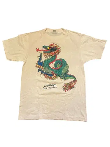 Chinatown San Francisco T셔츠 드래곤디자인