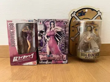 미사용 3개 원피스 핸콕 피규어