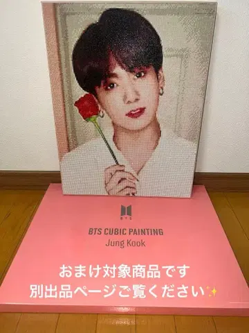 BTS 큐빅 페인팅 완성품 정국