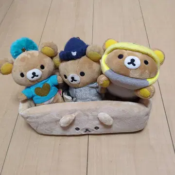 리락쿠마 봉제 인형 3개 세트