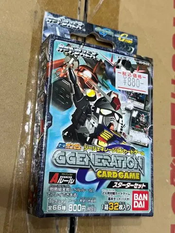 SD 건담 지 제너레이션 카드 게임 미개봉 새상품 스타터 세트