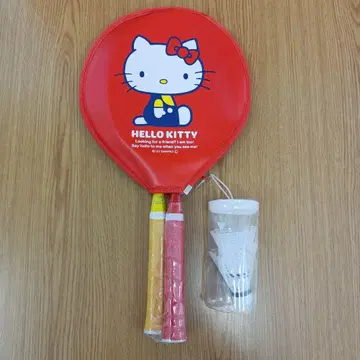 [ 미사용 ] 헬로키티 베이직 배드민턴