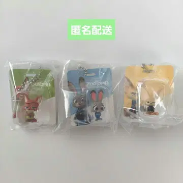 주토피아 블리스터 참 컬렉션 닉 주디 피닉 3종