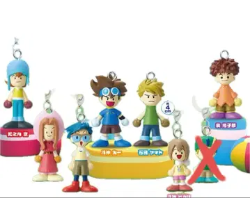 디지몬 어드벤처 메지루시 액세서리 2 전 7종 세트