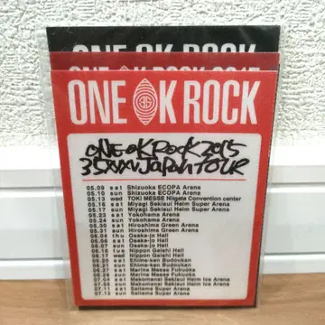 ONE OK ROCK 35xxxv 투어 스티커 세트 원오크