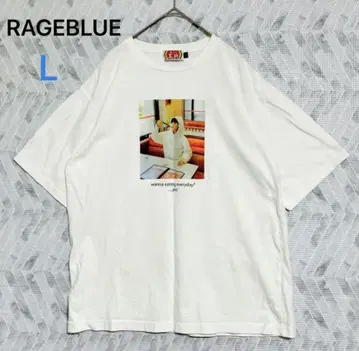 교자노왕쇼 x 레이지블루 포토 프린트 T 반팔 ( L ) 스트릿 콜라보