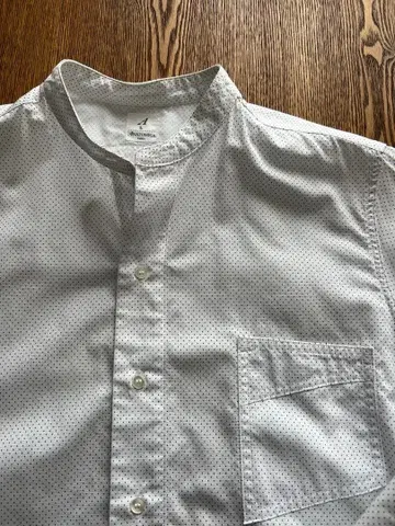 ANATOMICA 밴드 카라 셔츠