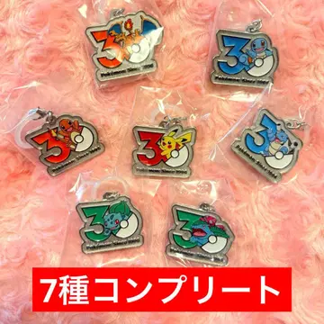 [풀컴프] 포켓몬 30주년 메탈 참 마스코트