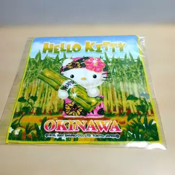 키티 사탕수수 히비스커스 미니 타월