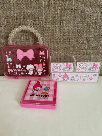마이멜로디 케이스 수납 백형 레어!
