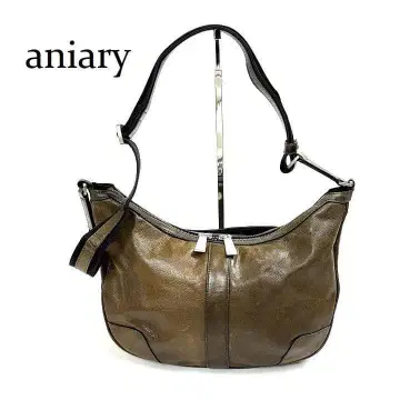aniary 아니아리 천연 가죽 가죽 숄더백 사선 크로스백