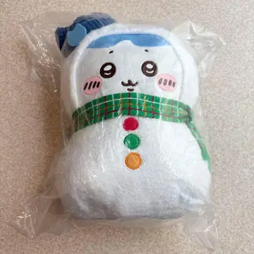 치이카와 하치와레 봉제 인형 에니마이 복권 C상 눈사람 하치와레