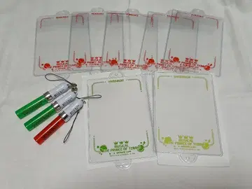 뮤지컬 테니스의 왕자님 애니카페 응원봉 브로마이드 케이스 테니뮤