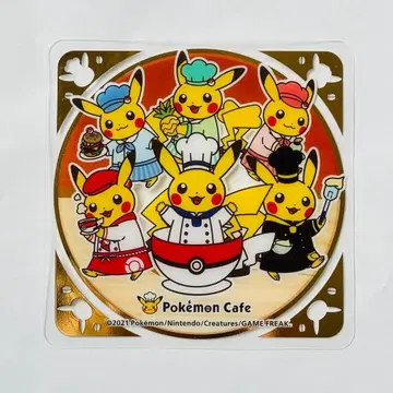 포켓몬 카페 피카츄 클리어 코스터