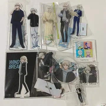 windbreaker 카지렌 아크릴 스탠드 묶음 판매 세트