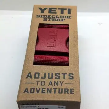 YETI 사이드 클립 스트랩 빨간색 레드