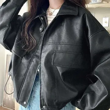 moment+ 가죽 자켓