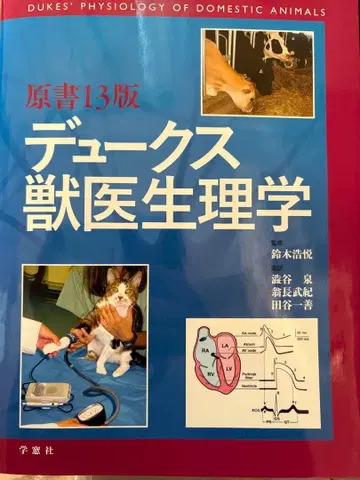 원서 13판 듀크스 수의학 생리학 학창사