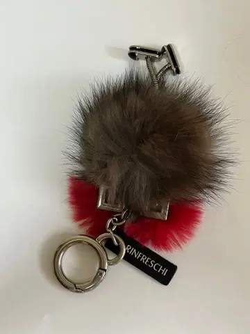 RINFRESCHI 퍼 참 브라운/레드