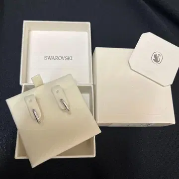 스와로브스키 후프 귀걸이