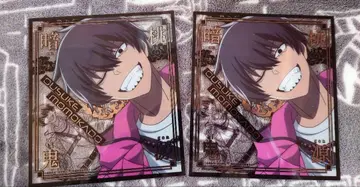 도원암귀 세가 럭키 쿠지 모모츠노 사쿠스케 클리어 색지 E상 세트