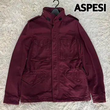 이탈리아제 아스펜지 M65 밀리터리 자켓 코튼 가먼트 다이