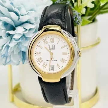 던힐 MILLENNIUM 8001 쿼츠 손목시계