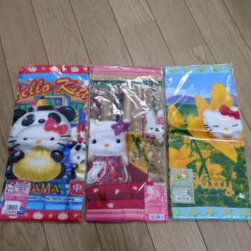 지역 한정 키티 핸드 타월 묶음 판매