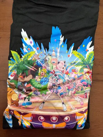 [미사용] T셔츠 컬렉션 포케미쿠 18 Harmony Stage 멜로엣타