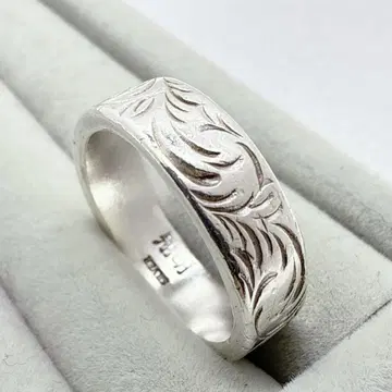 노틸러스 아트 주얼리 쇼메이 SILVER 조각 당초 반지 17호