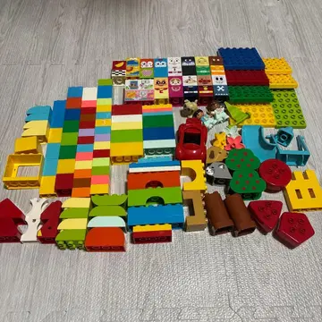 호빵맨 LEGO 컬러풀 블록과 동물 피규어 세트