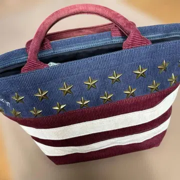 론 헤르만 미니 토트백 코듀로이 스터드 Ron Herman