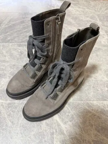 BRUNELLO CUCINELLI 치넬리 레더 모니엘레 부츠 36