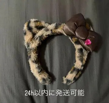 유니버설 키티 머리띠 브라운