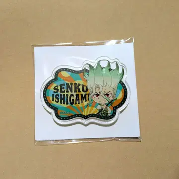Dr.STONE 애니메이트 카페 센쿠 아크릴 배지