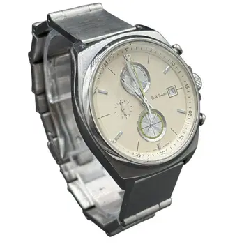 새상품급 PaulSmith 폴스미스 뉴 파이널 아이즈 크로노그래프 화이트