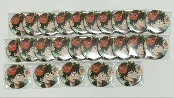 [ 새상품/미사용 ] 히로아카 콩뿌리기 캔뱃지 미도리야